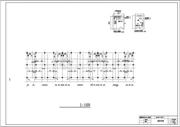 【6层】3547平米六层框架住宅楼（计算书、建筑、结构图）.dwg-图一
