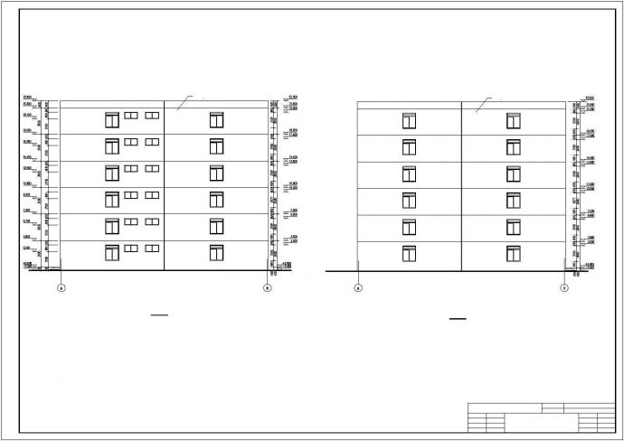 【6层】5143.67平米框架办公楼（含计算书、建筑、结构图）.dwg_图1