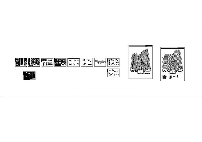 一般公墓设计建筑结构图纸（平台、墓穴及挡土墙设计、排水及楼梯及大样图）_图1