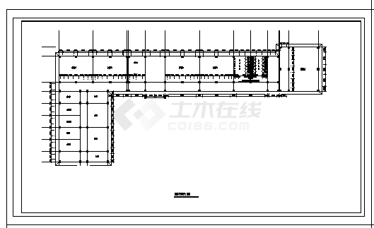 土木工程毕业设计_4200平方米某五层中学教学楼建筑施工cad图(含计算书，毕业设计)-图一