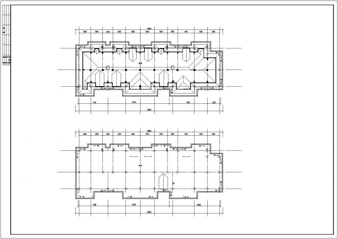【5层】2700平米左右某五层框架结构住宅楼设计（全套图纸及计算书）_图1