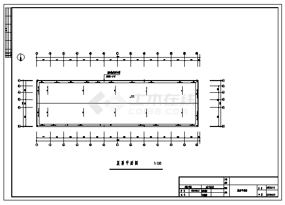 土木工程毕业设计_3900平米四层教学楼建筑施工cad图(含计算书，毕业设计)-图一