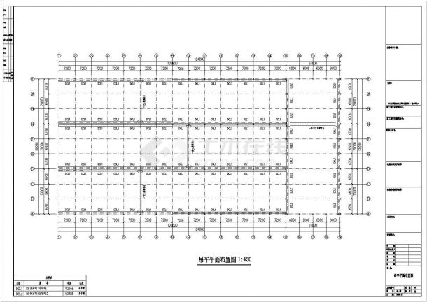 某工地钢结构设计施工图-图一