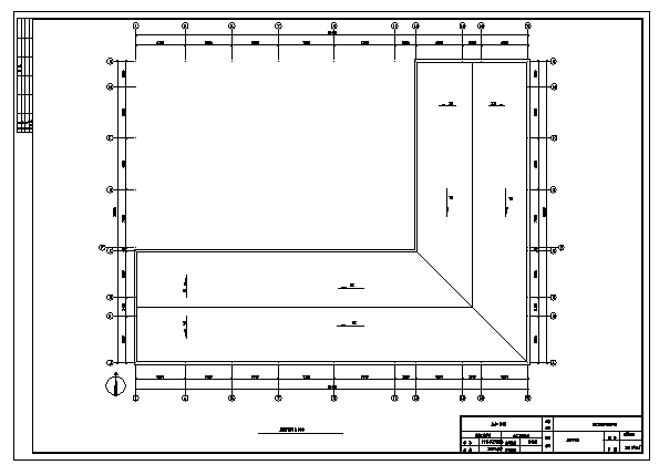 土木工程毕业设计_某5层小学教学楼建施cad图(含计算书，毕业设计)_图1