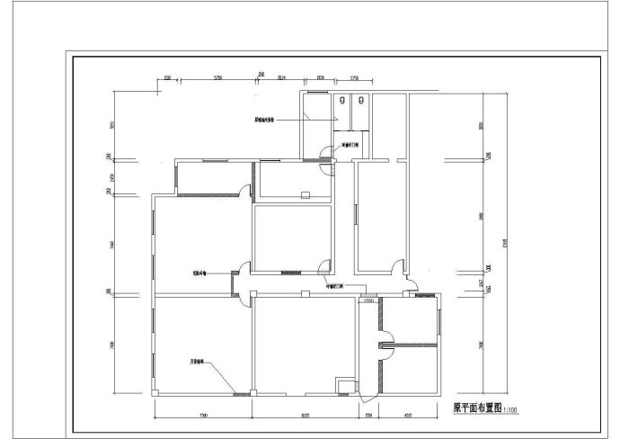 某地市农业银行精装修设计CAD参详图_图1