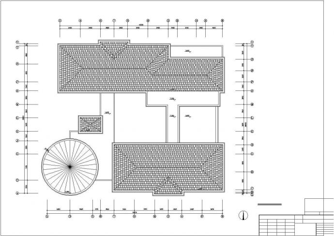某3500平米二层幼儿园施工设计图_图1