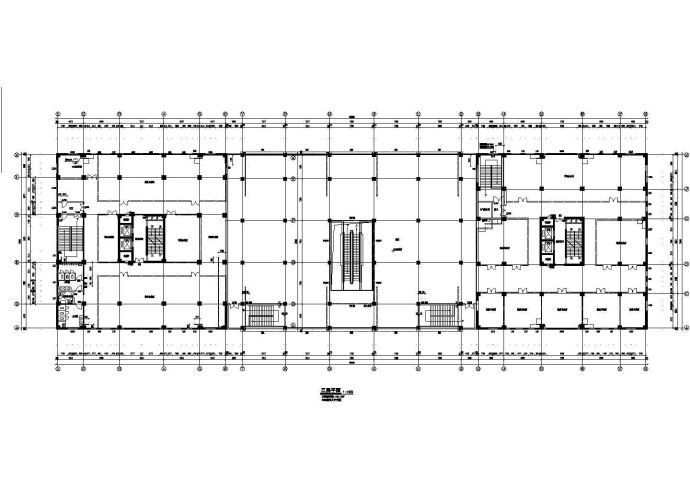 某地多层商住楼平面设计CAD参考图_图1