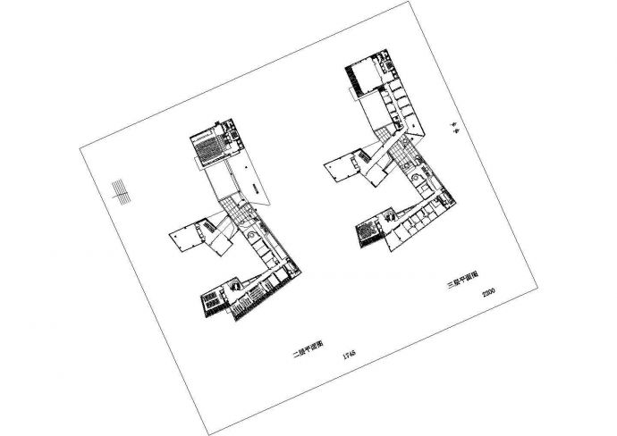 同济大学中法中心大楼（地下1层地上5层，框架结构，部分钢结构）设计cad全套建筑施工图（含设计说明，户内模型图）_图1