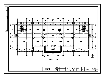 教学楼设计_5000平米某市某五层框架结构中学教学楼全套施工cad图(含计算书，毕业设计)-图一