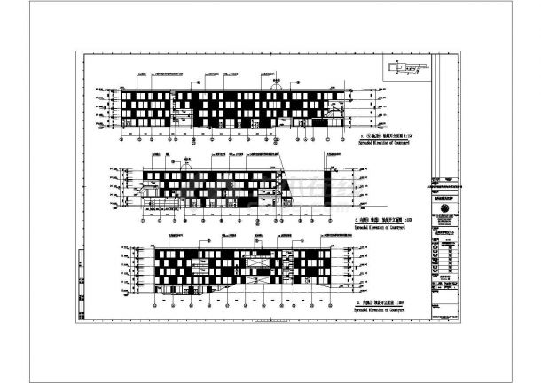 某地上24层框架剪力墙结构国际设计中心大楼设计cad全套建筑施工图（含设计说明，含结构设计，含给排水）-图二