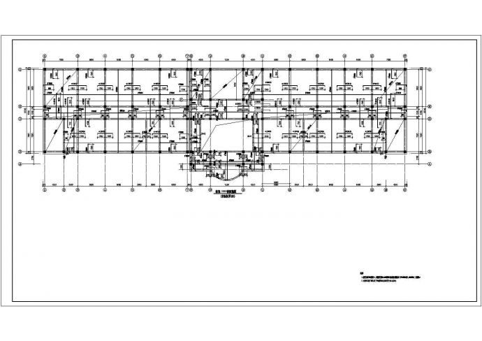 某学校教学楼框架结构建筑全套CAD图_图1