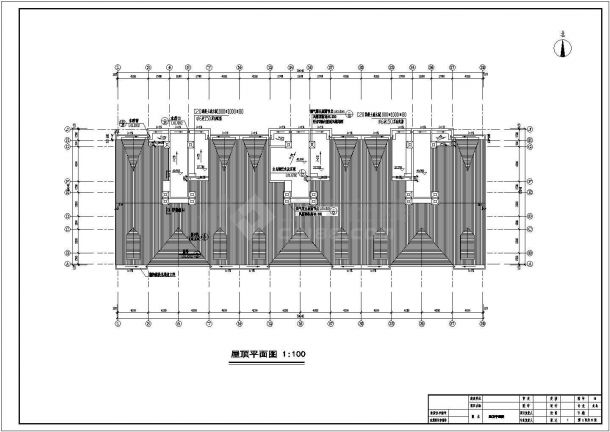 【13层】13299.36㎡地下1层地上13层框剪住宅楼工程量清单报价（含建筑结构CAD图）-图一