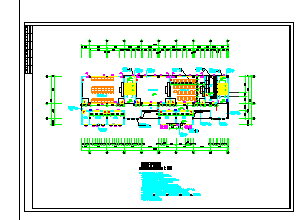 某小学多功能教学楼建筑CAD设计施工图-图二