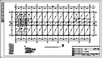 综合楼设计_某六层框架结构综合楼结构施工cad图(含计算书，结构图)-图一