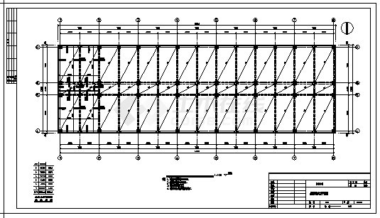 土木工程毕业设计_2900平米三层框架结构综合楼结施cad图(含计算书，毕业设计)-图一