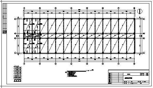 土木工程毕业设计_2900平米三层框架结构综合楼结施cad图(含计算书，毕业设计)_图1