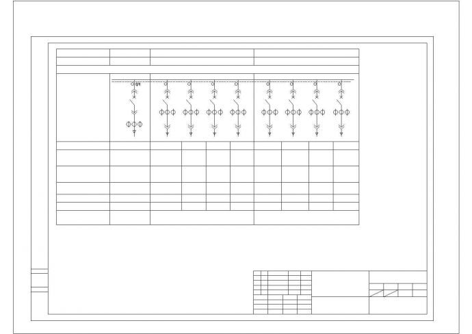 厂房设计_某厂房的原理图CAD图纸_图1