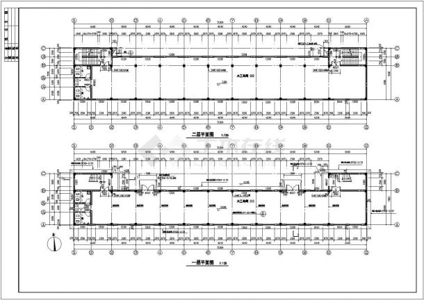 厂房设计_某地区公司厂房建筑详细设计方案施工CAD图纸-图一