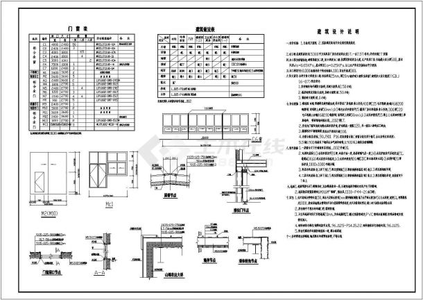 厂房设计_某地区轻钢厂房建筑详细设计方案施工CAD图纸-图一
