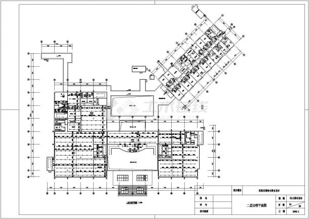 某地区带地下室宾馆给排水详细设计方案施工CAD图纸-图二