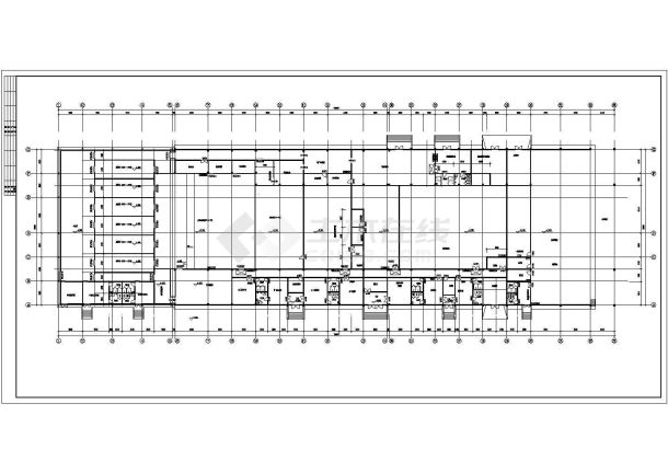 厂房设计_某地区食品厂房建筑详细设计方案施工CAD图纸-图二