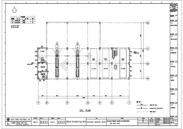 某多层住宅钢结构建筑设计全套CAD图-图二