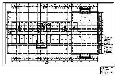 某市十层框架结构全套施工cad图(含计算书，毕业设计，结构图)-图二