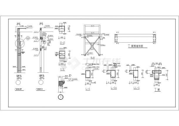 某污水泵站设计CAD完整构造详细图-图一
