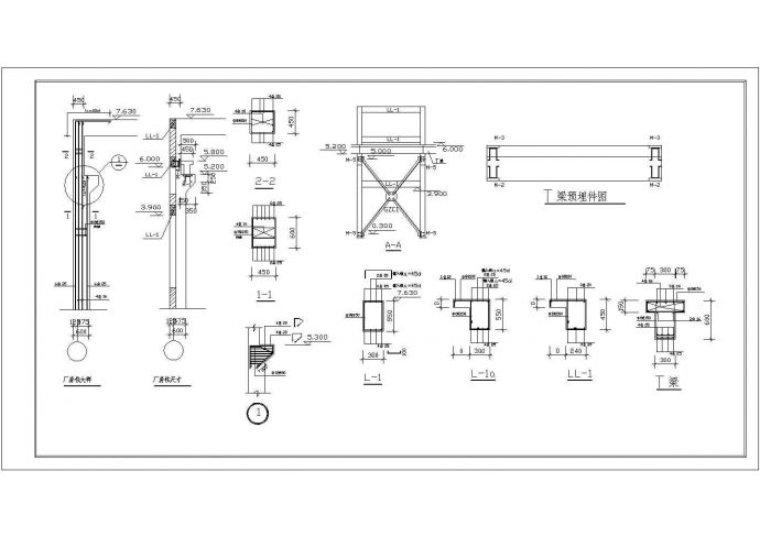 某污水泵站设计CAD完整构造详细图_图1