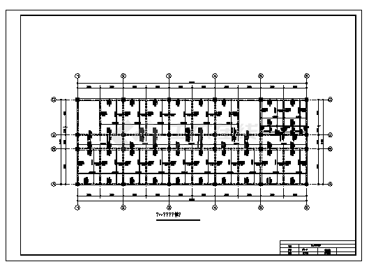 土木工程毕业设计_办公楼设计_4100平米七层框架结构办公楼建施cad图(含计算书，毕业设计)-图二