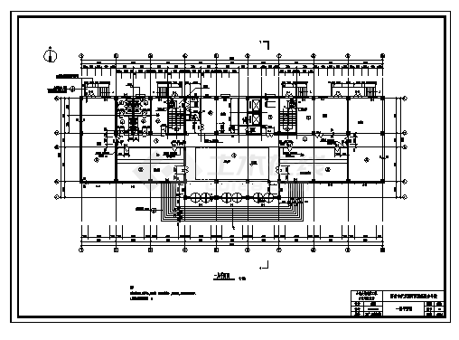 土木工程毕业设计_办公楼设计_十一层框剪办公楼全套建施cad图(含计算书，毕业设计)-图二