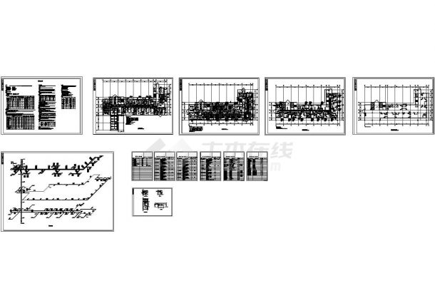 [江苏]医院手术部集中空调系统设计施工图纸(cad)-图一