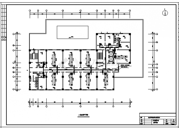 土木工程毕业设计_北京某三层综合楼中央空调设计cad图(含计算书，毕业设计)-图一