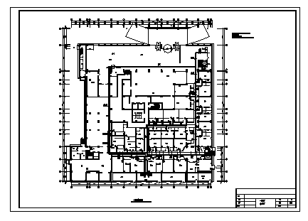 土木工程毕业设计_北京市某三层大酒店中央空调设计cad图(含毕业设计)-图一