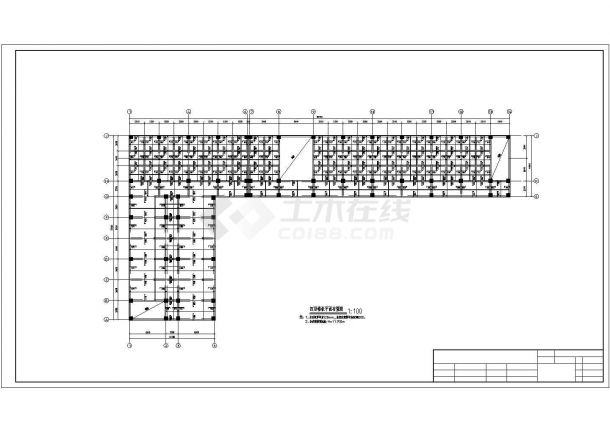 5层4200平米中学教学楼（计算书、施组、建筑、结构图）-图一