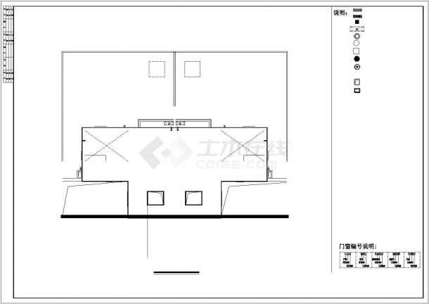 某二层带阁楼层框架结构欧式叠拼别墅设计cad全套建筑施工图（带效果图）-图一