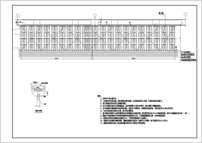 【精选】工业厂房门式架布置设计CAD图纸_图1