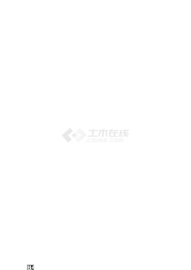 某小区园路CAD施工图纸-图一