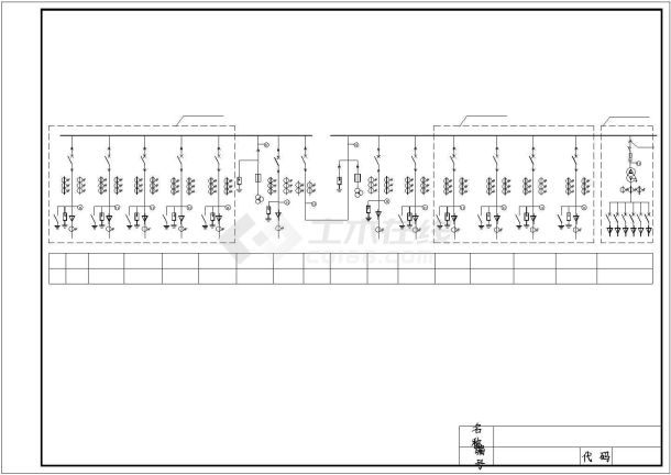 10KV配变电房工程典型设计图纸.dwg-图一