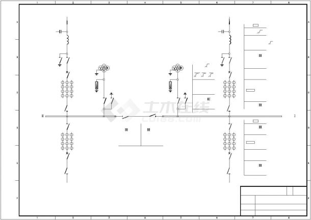 110KV变电站典型设计图纸.dwg-图一