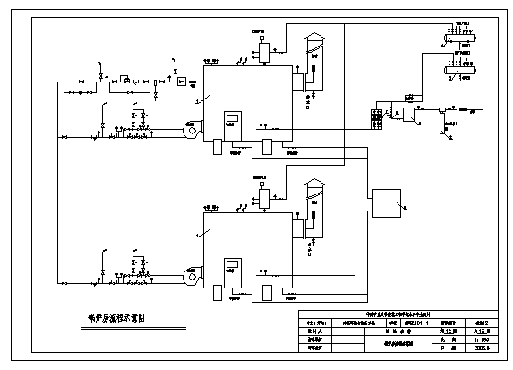 土木工程毕业设计_某小区供热管网设计cad图(含毕业设计)_图1