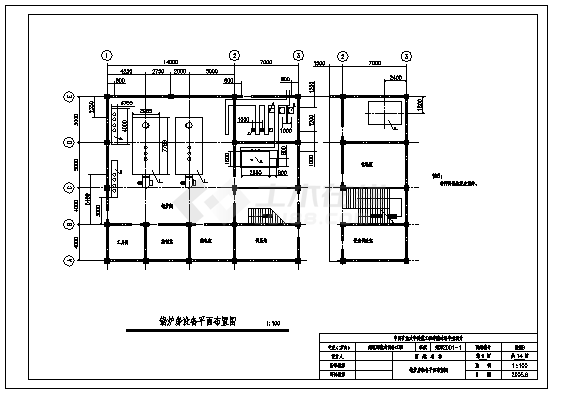 土木工程毕业设计_某小区供热管网设计cad图(含毕业设计)-图二