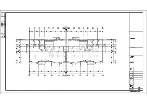 上海某18层公寓住宅楼电气系统设计CAD图纸-图一