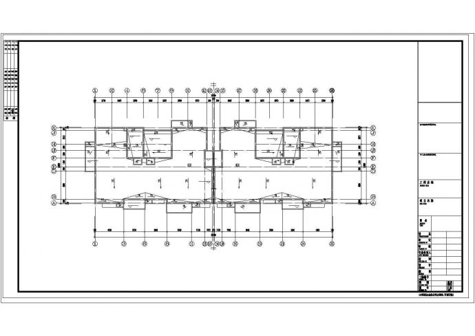 上海某18层公寓住宅楼电气系统设计CAD图纸_图1