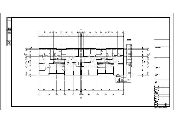 上海某18层公寓住宅楼电气系统设计CAD图纸-图二