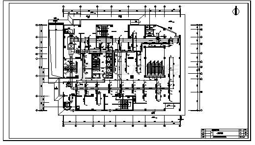 土木工程毕业设计_西安某五层商场空调工艺设计cad图(含毕业设计，共七张)-图二