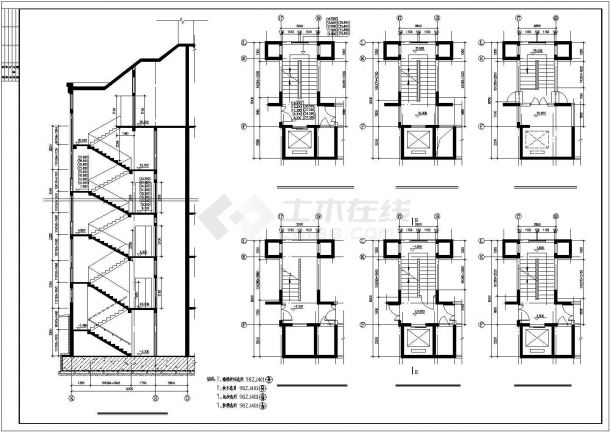 常州建设路某小区1.2万平米13层剪力墙结构住宅楼建筑设计CAD图纸-图一