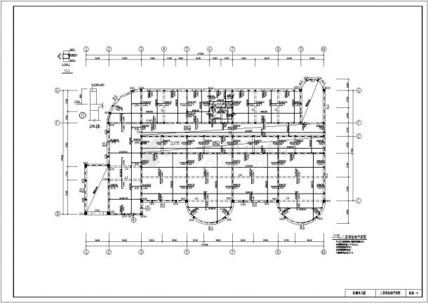 2252.5平米三层框混幼儿园全套毕业设计（含建筑、结构图、工程量计算）-图二