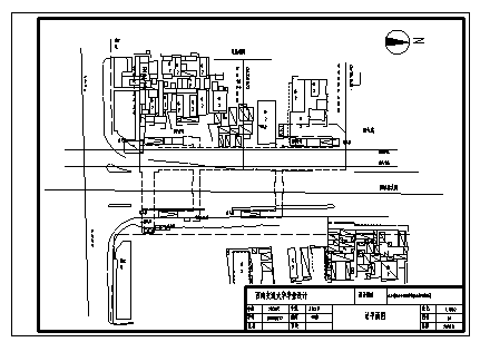 某地下双层岛式车站规划设计cad图(含毕业设计)-图一