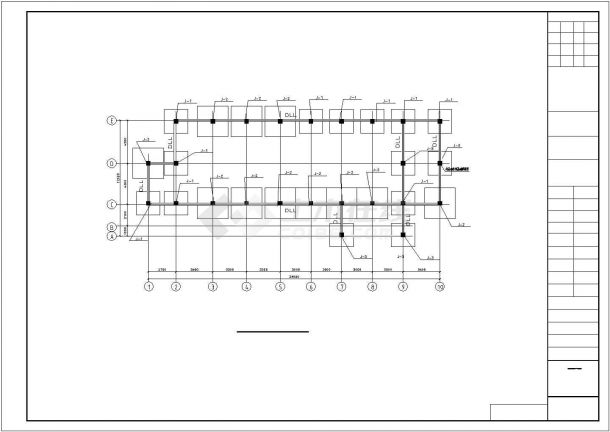 1236平方米局部五层教堂完整毕业设计（含10张CAD图、施工总平图、施工组织设计及工程量清单报价）-图一